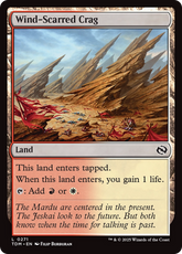 Penhasco Marcado pelo Vento / Wind-Scarred Crag - Magic: The Gathering - MoxLand